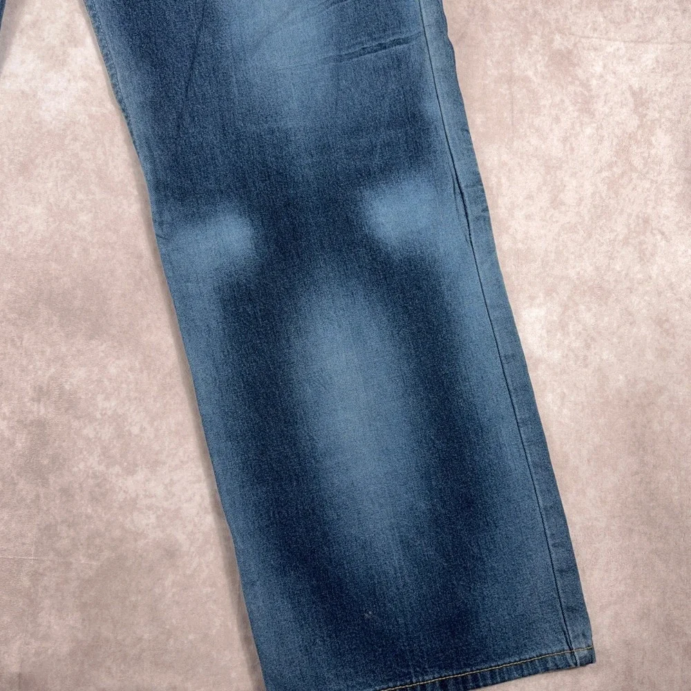 Vintag Levi's 529 Low Rise Straight Leg Jeans 40 x 32‎ Blue Denim